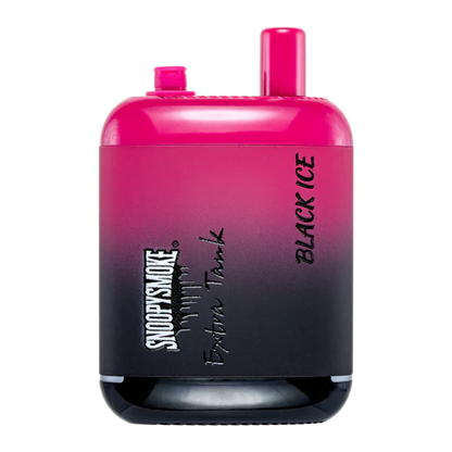 Best Deal SnoopySmoke Extra Tank 15000 Puffs Recharge Vape 18mL Black Ice