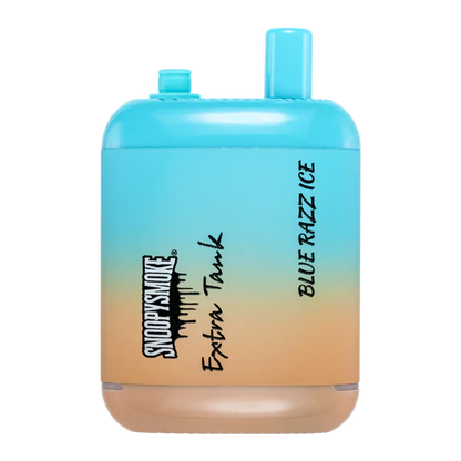 Best Deal SnoopySmoke Extra Tank 15000 Puffs Recharge Vape 18mL Blue Razz Ice