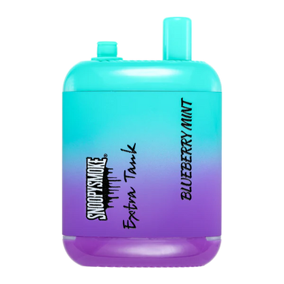 Best Deal SnoopySmoke Extra Tank 15000 Puffs Recharge Vape 18mL Blueberry Mint