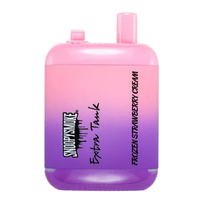Best Deal SnoopySmoke Extra Tank 15000 Puffs Recharge Vape 18mL Frozen Strawberry Cream