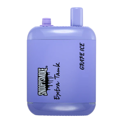 Best Deal SnoopySmoke Extra Tank 15000 Puffs Recharge Vape 18mL Grape Ice
