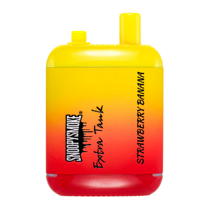 Best Deal SnoopySmoke Extra Tank 15000 Puffs Recharge Vape 18mL Strawberry Banana