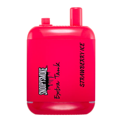 Best Deal SnoopySmoke Extra Tank 15000 Puffs Recharge Vape 18mL Strawberry Ice