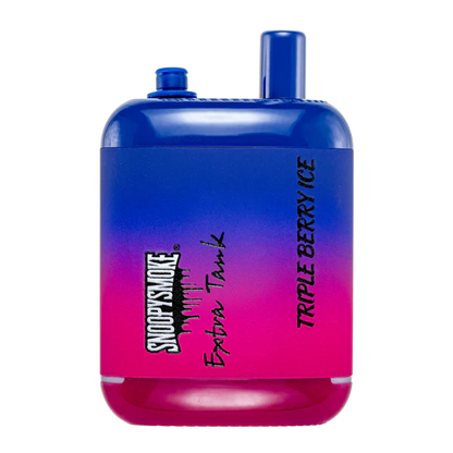 Best Deal SnoopySmoke Extra Tank 15000 Puffs Recharge Vape 18mL Triple Berry Ice