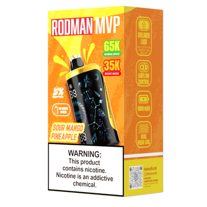 RODMAN MVP 65K Puffs Disposable Vape