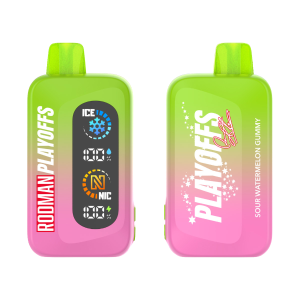 Best Deal RODMAN Playoffs 50K Puffs Disposable Vape - Sour Watermelon Gummy