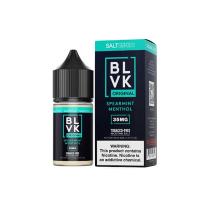 BLVK Unicorn Salt 30mL Vape Juice Spearmint Menthol