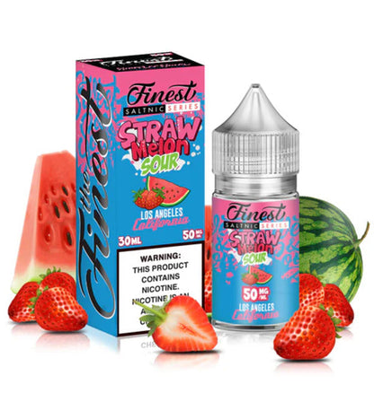 Best Flavor The Finest Sweet & Sour Edition Salt 30ML Vape Juice - Straw Melon Sour