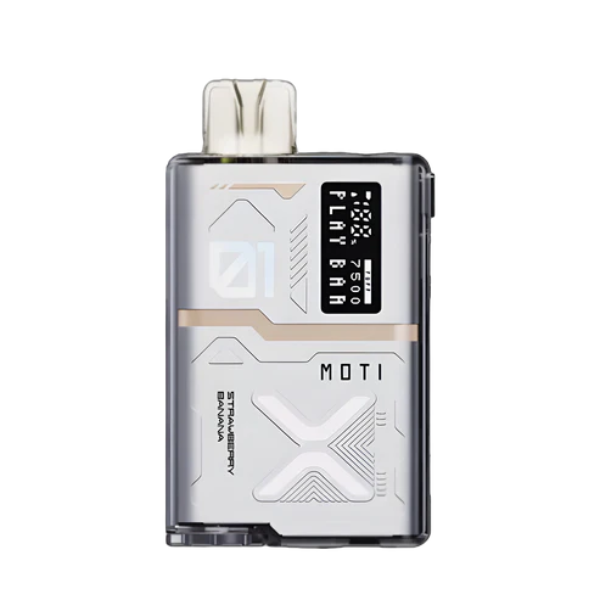Best Deal Moti Play Bar 7500 Puffs Disposable Vape 14mL Strawberry Banana