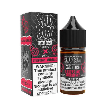 Best Deal Sadboy Salt 30mL Vape Juice - Strawberry Cheesecake