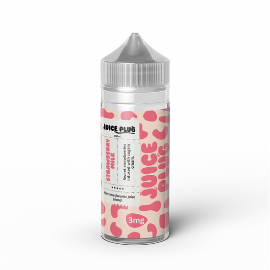 Juice Plug E-Liquid - Strawberry Milk - 100ml