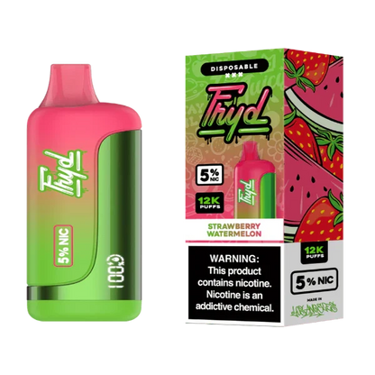 Best Deal FRYD 12000 Puffs Rechargeable Disposable Vape 17mL Strawberry Watermelon