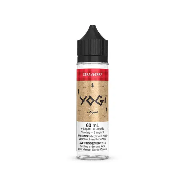 Best Deal Yogi 60mL Vape Juice - Strawberry