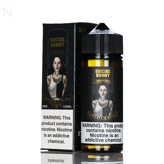Suicide Bunny - Mothers Milk (Strawberry Custard) - 120ml