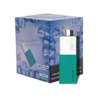 Best Deal Suorin Cube Disposable Vape 1500 Puffs 5.5mL 10-Pack Watermelon Ice