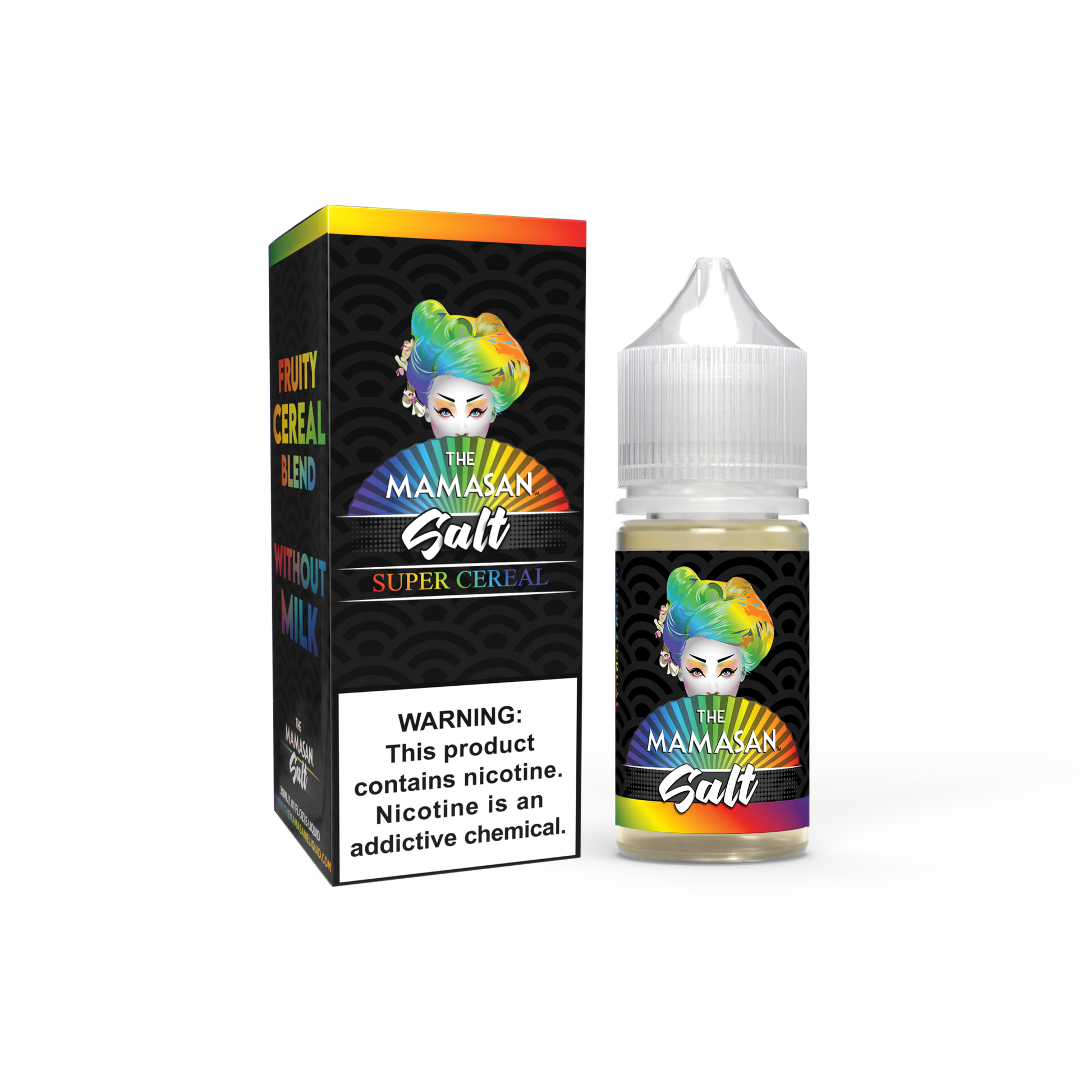 The Mamasan Salt 30ML Vape Juice Best Flavor Super Cereal