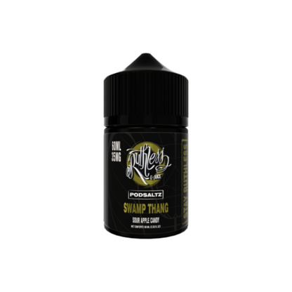 Best Deal Ruthless Salt Nic E-Liquid Vape Juice 60mL - Swamp Thang