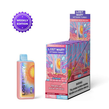 Lost Mary MT15000 Turbo 15000 Puffs Rechargeable Vape 16mL