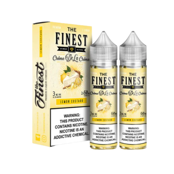 Best Flavor The Finest Creme Edition 120ML Vape Juice - Lemon Custard
