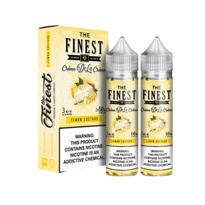 Best Flavor The Finest Creme Edition 120ML Vape Juice - Lemon Custard