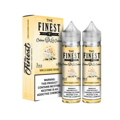 Best Flavor The Finest Creme Edition 120ML Vape Juice - Vanilla Almond Custard