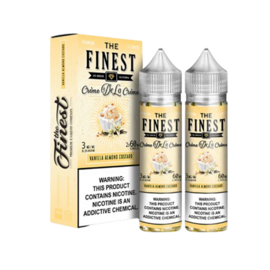Best Flavor The Finest Creme Edition 120ML Vape Juice - Vanilla Almond Custard