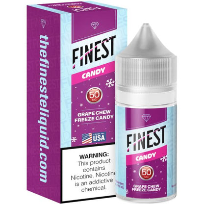 Best Deals - The Finest Candy Edition Salt 30mL - Grape Chew Freeze Candy 50mg