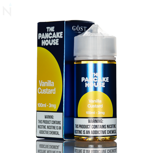 Pancake House E-Liquid - Vanilla Custard - 100ml