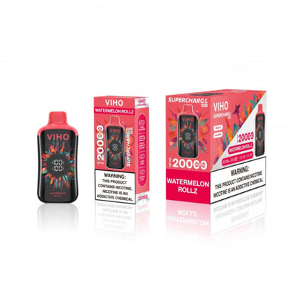 VIHO Supercharge PRO 20K Disposable Vape Watermelon Rollz