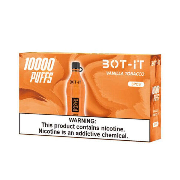 BOT-IT 10000 Puffs Vape 19mL 5 Pack