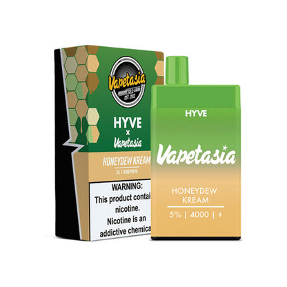 Best Deal Vapetasia Hyve Mesh 4000 Puffs Single Disposable Vape 10mL Honeydew Kream