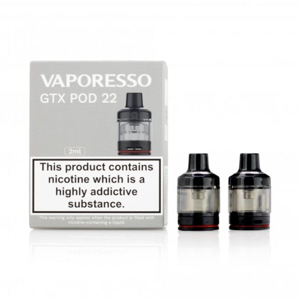 Best Deal Vaporesso GTX Pod 22 Replacement Pod 2 Pack