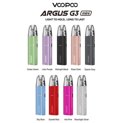 Best Colors VooPoo Argus G3 Mini Pod System Kit