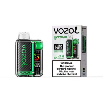 Best Deal Vozol Vista 16,000 Puffs Disposable 5 Pack - Watermelon Ice