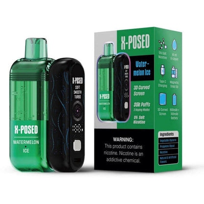 Best Deal X-Posed 35,000 Puffs Disposable Vape Kit - Watermelon Ice