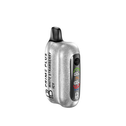 Best Deal Prime Plus 26000 Puffs Rechargeable Disposable Vape 20mL - White Strawberry Icy