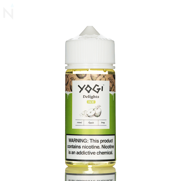 Yogi Delights E-Liquid - Green Apple Ice - 100mL