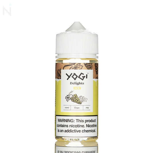 Yogi Delights E-Liquid - White Grape Ice - 100mL