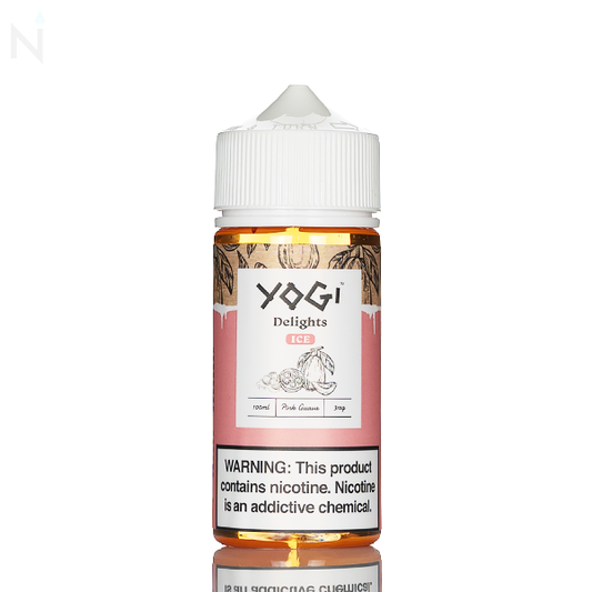 Yogi Delights E-Liquid - Pink Guava Ice - 100mL