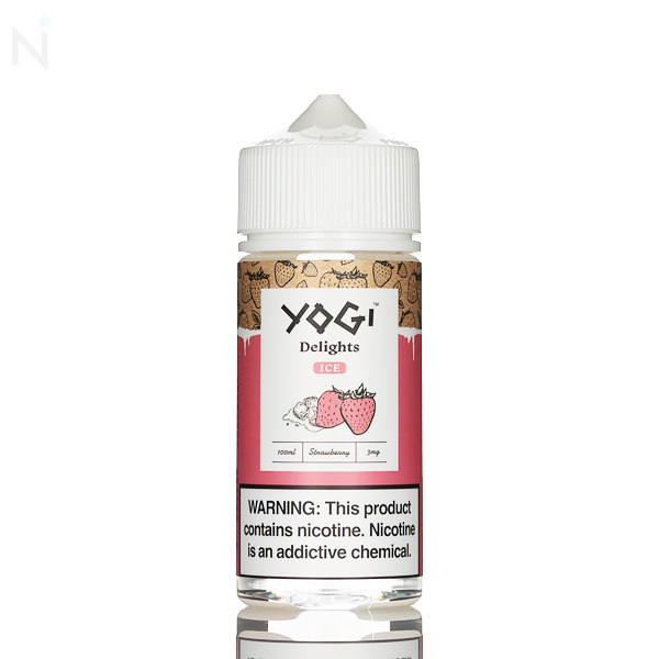 Yogi Delights E-Liquid - Strawberry Ice - 100mL