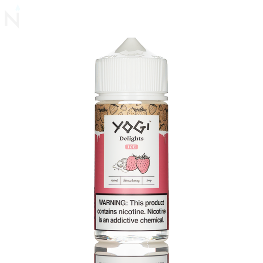 Yogi Delights E-Liquid - Strawberry Ice - 100mL