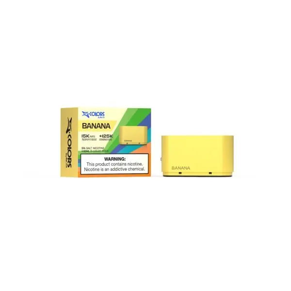 ZLab ZColors 15,000 Puffs Disposable Flavor Pods Banana