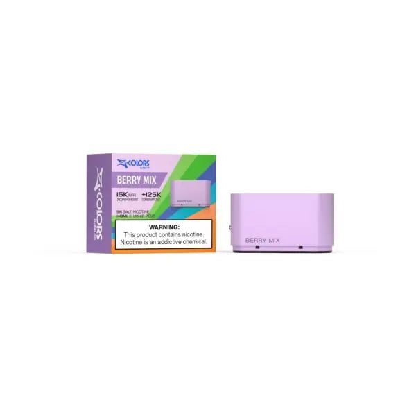 ZLab ZColors 15,000 Puffs Disposable Flavor Pods Berry Mix