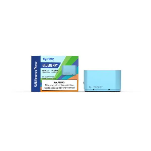 ZLab ZColors 15,000 Puffs Disposable Flavor Pods Blueberry