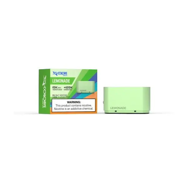 ZLab ZColors 15,000 Puffs Disposable Flavor Pods Lemonade