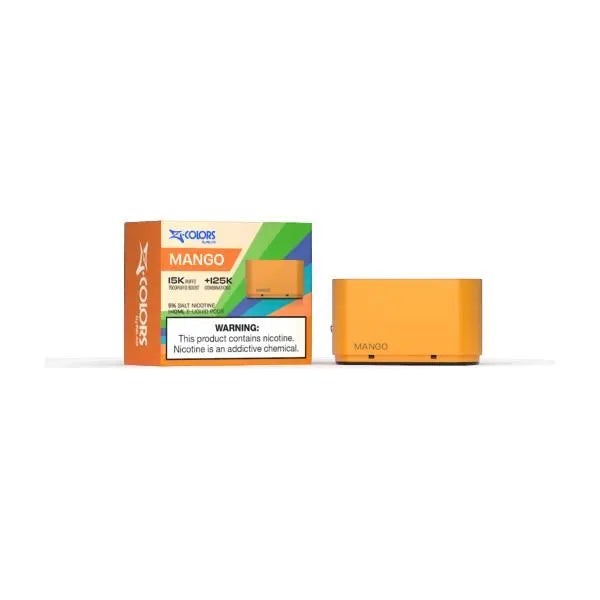 ZLab ZColors 15,000 Puffs Disposable Flavor Pods Mango