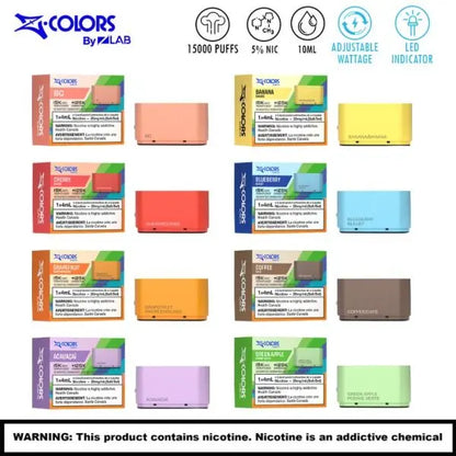 ZLab ZColors 15,000 Puffs Disposable Flavor Pods