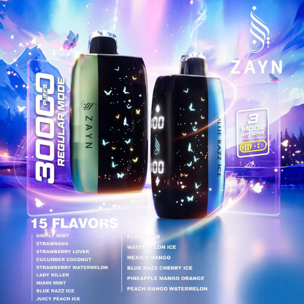 Best Flavors Zayn 40,000 Puffs Disposable Vape 20mL 5 Pack 