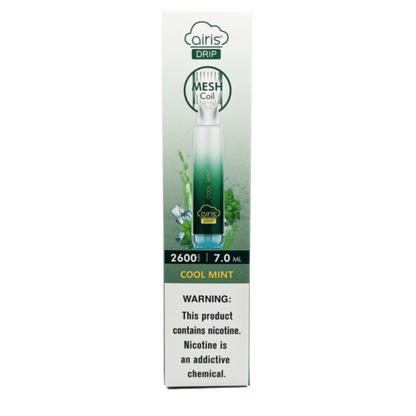Best Deal Airis Drip 2600 Puffs Disposable Vape - Cool Mint