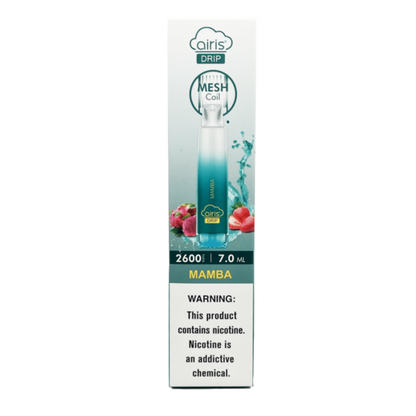 Best Deal Airis Drip 2600 Puffs Disposable Vape - Mamba